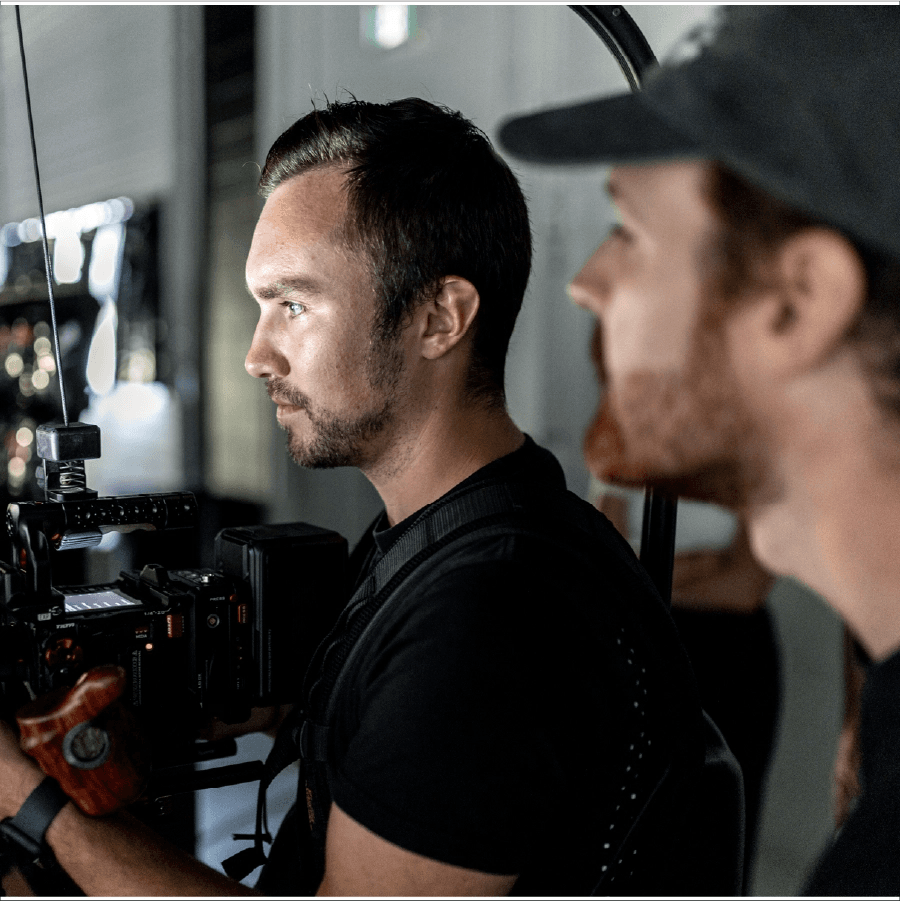 Jadon and Jono with Red Camera