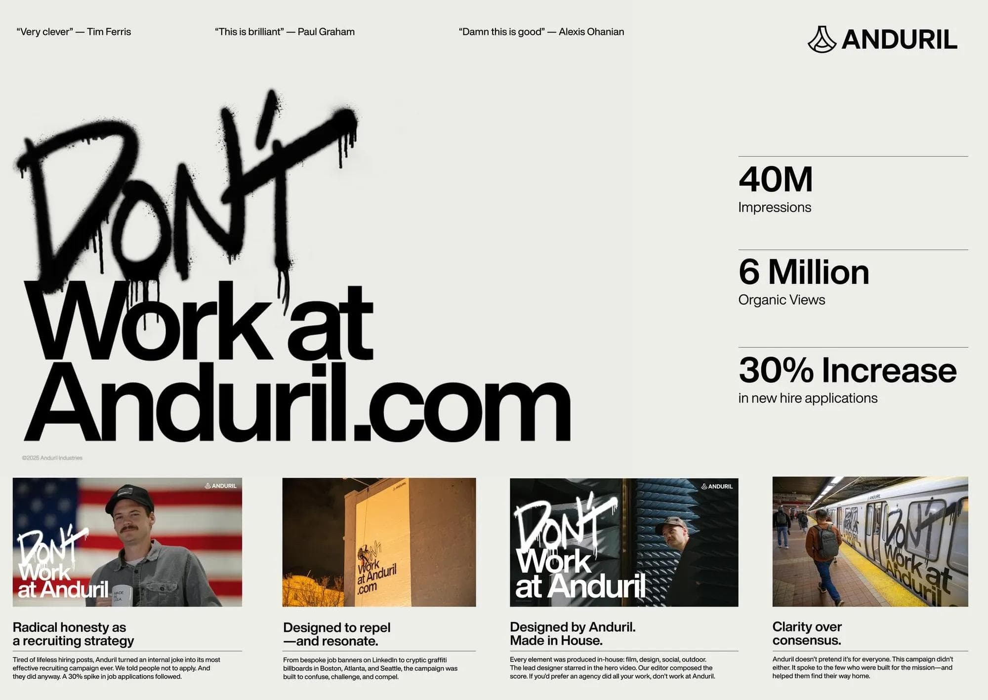 Anduril Recruitment Campaign