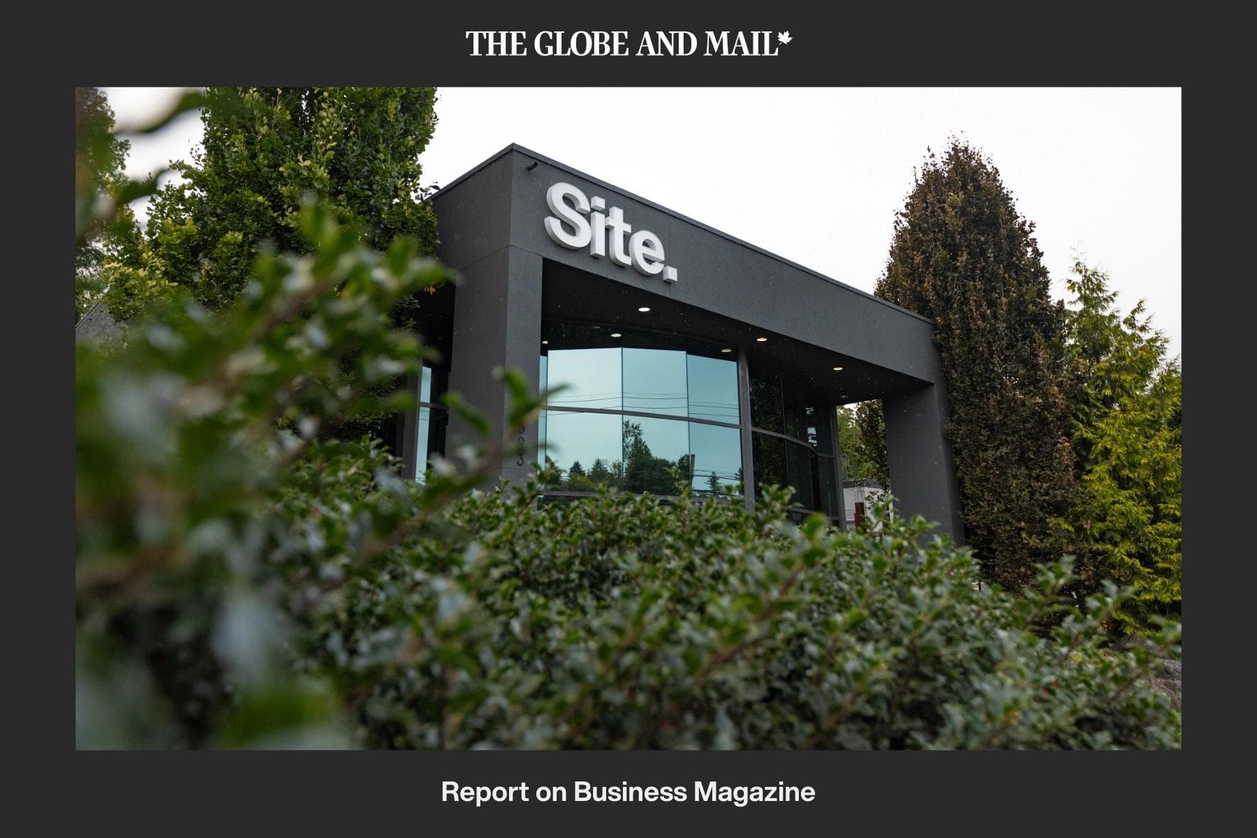 Site's Office building