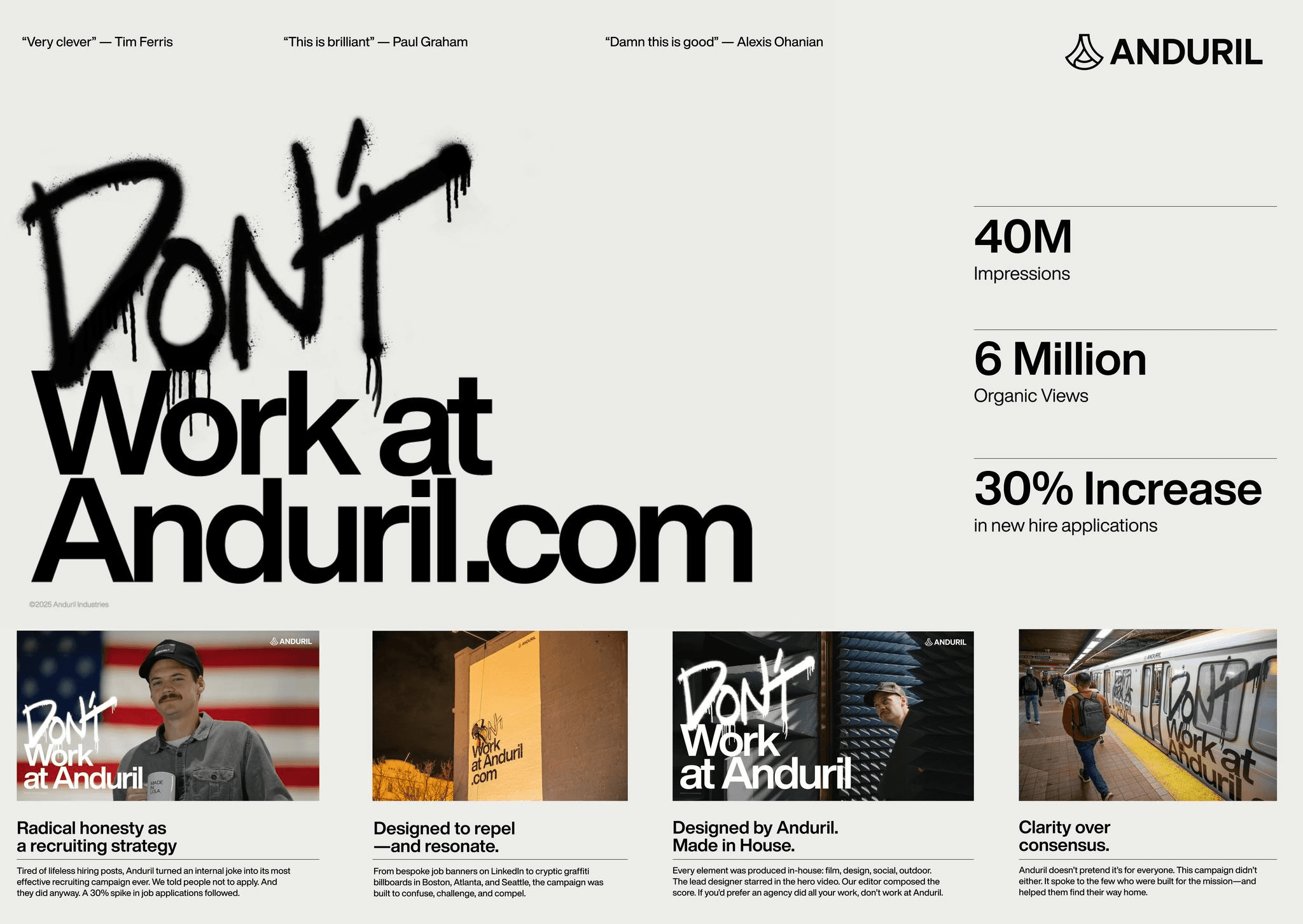 Anduril Recruitment Campaign