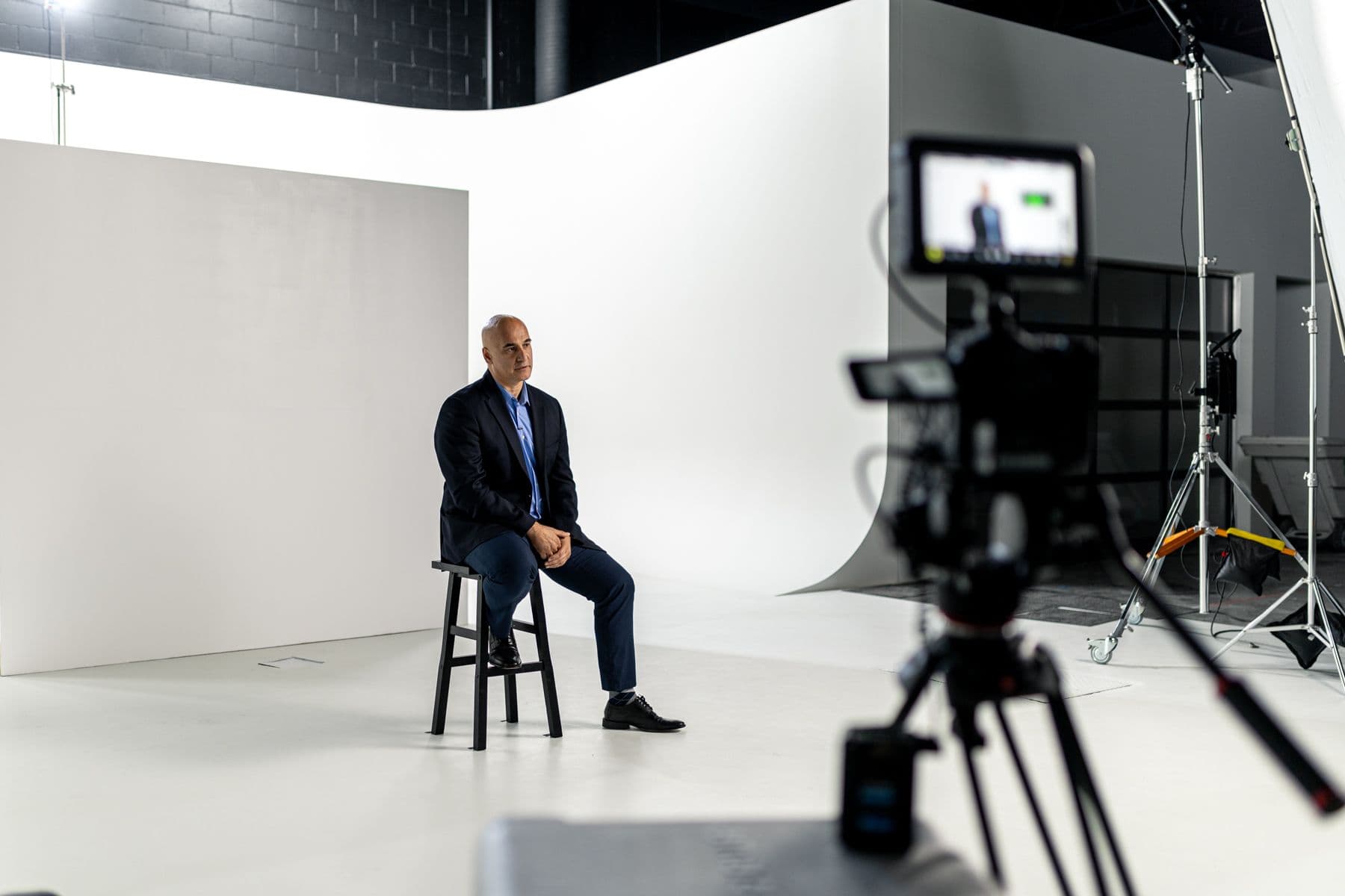 Behind the Scenes Filming in the Studio