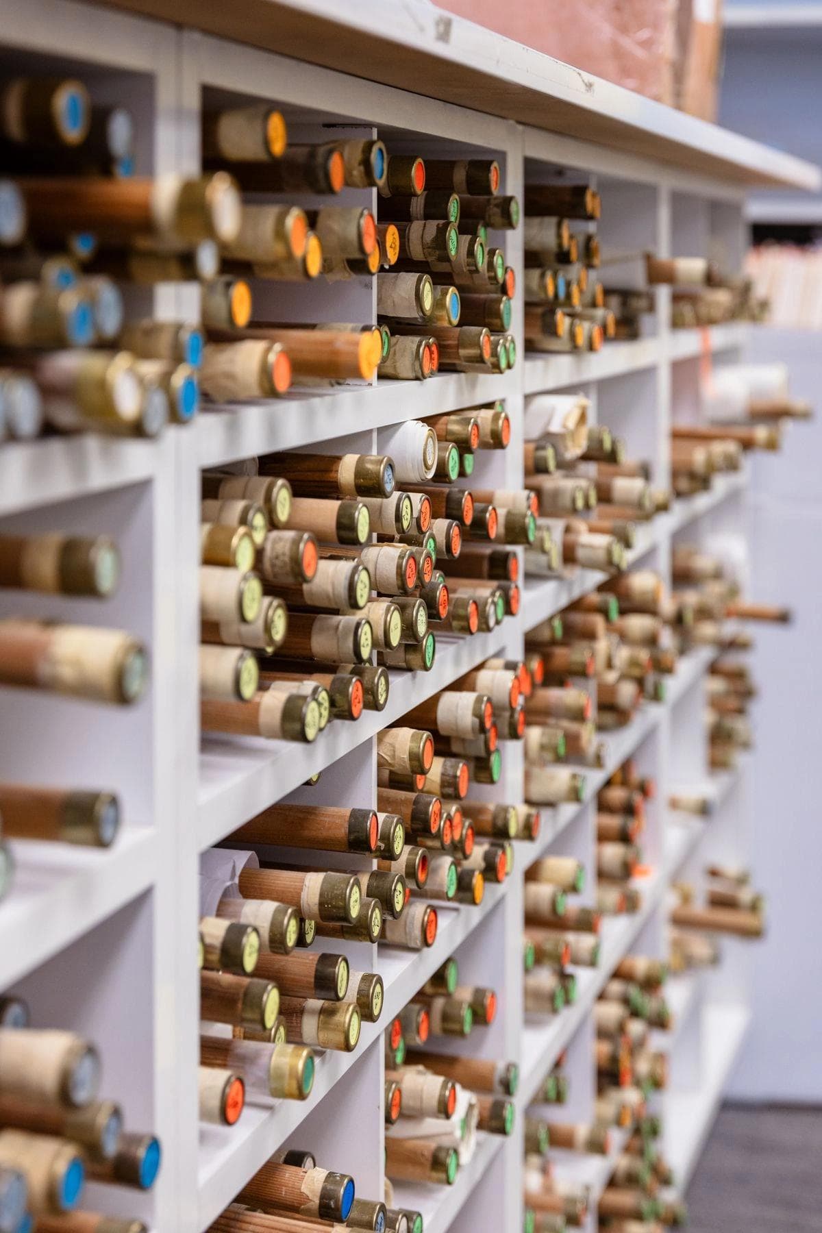 Old boundary markers, some being 100+ years old.